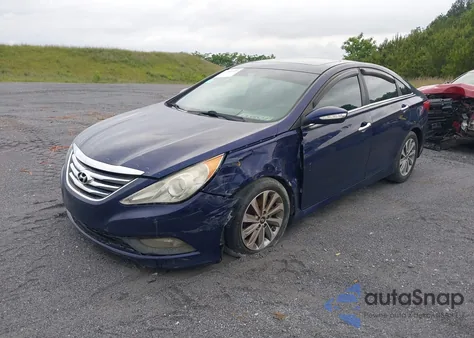 2014 Hyundai Sonata Limited z USA, uszkodzony, nr VIN 5NPEC4AC8EH832600